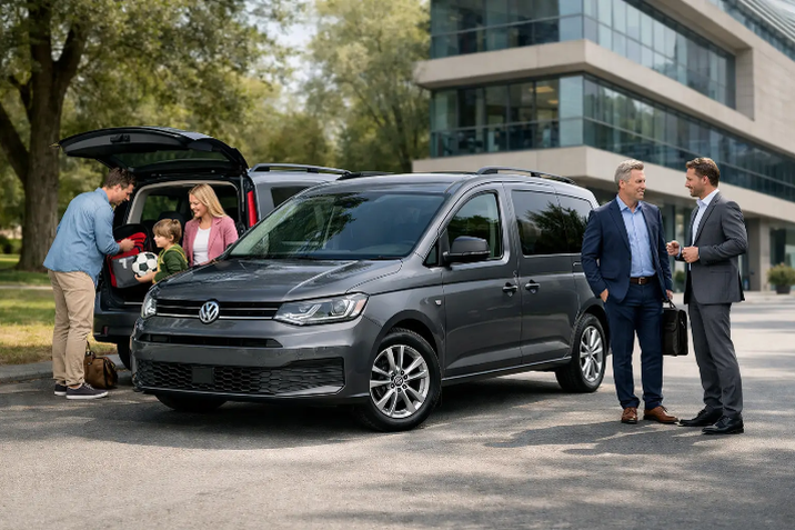 Volkswagen Caddy teszt családoknak és cégeknek