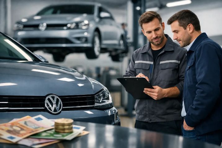 Volkswagen márkaszerviz árak érthetően